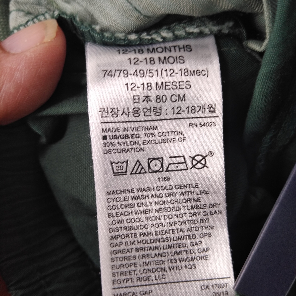 NWT Baby Gap Pull On Pant - Picture 4 of 9